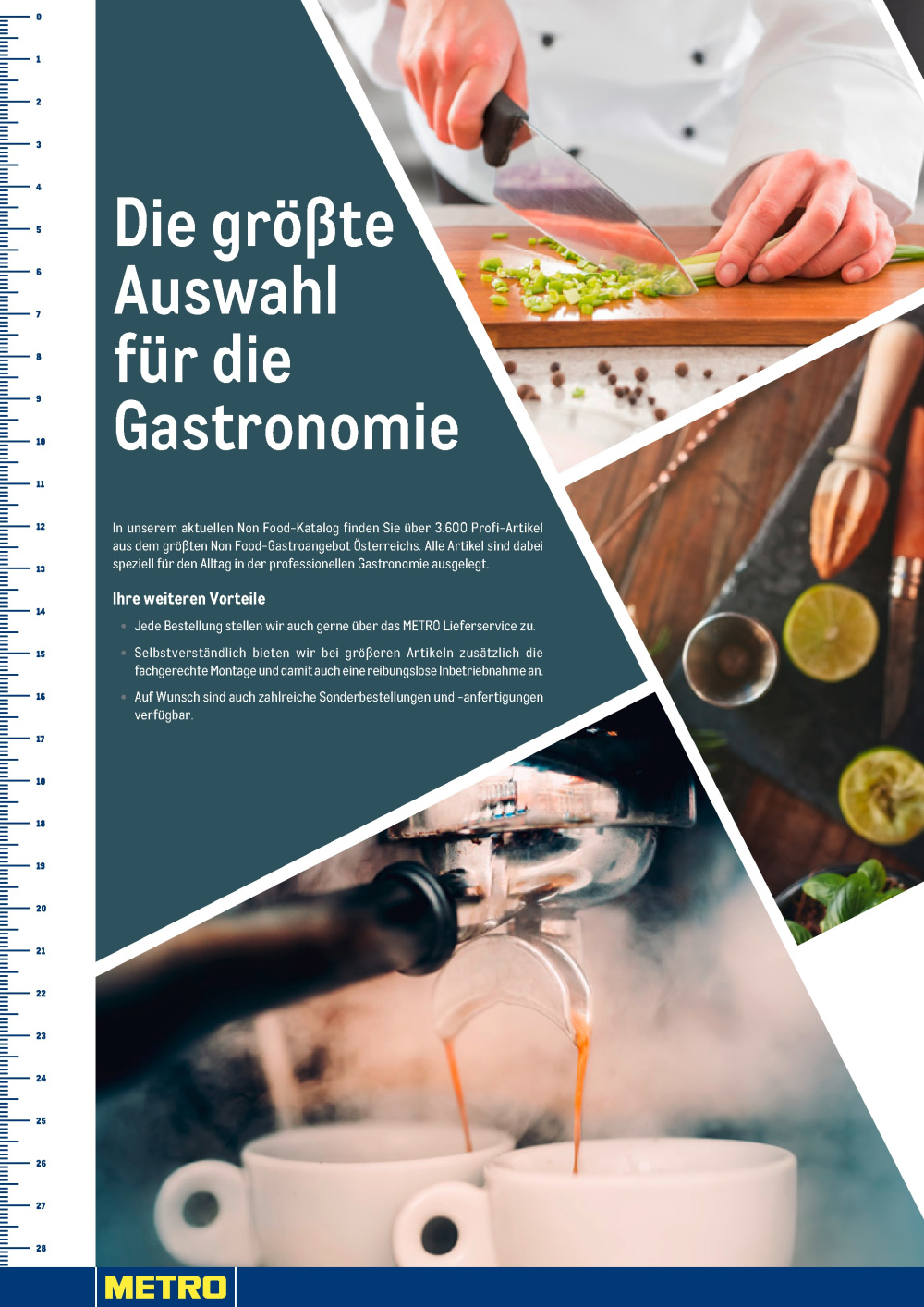 Leták METRO Flugblatt Non-Food - Gastro, Rakousko - strana 2