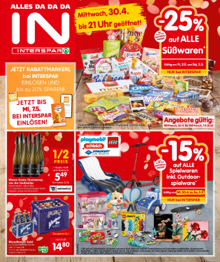INTERSPAR Flugblatt