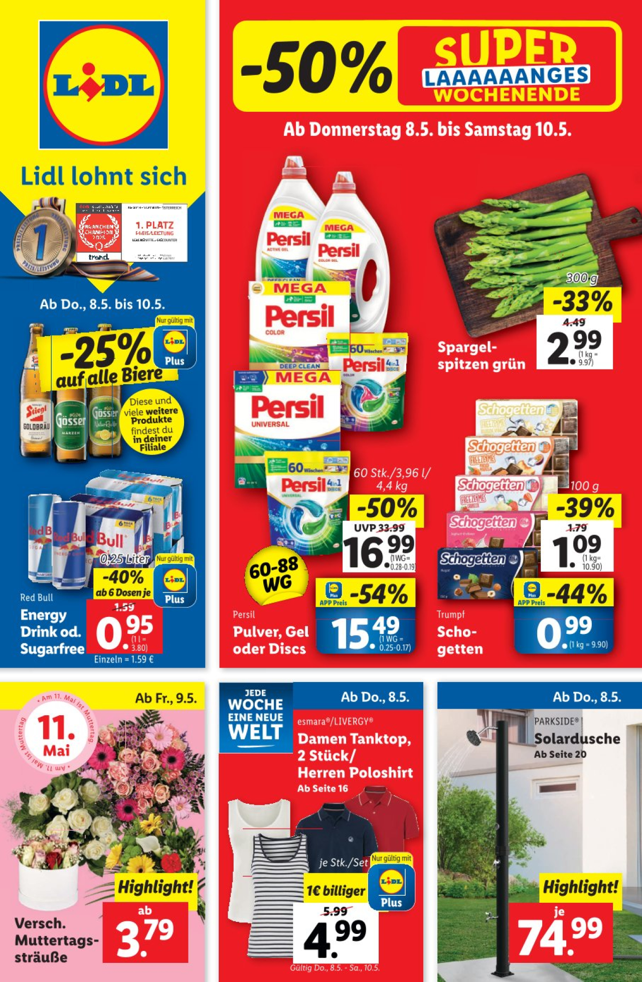 Lidl Flugblatt Food vom 08. 05. 2025