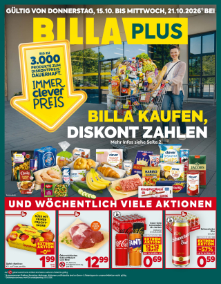 BILLA Flugblatt
