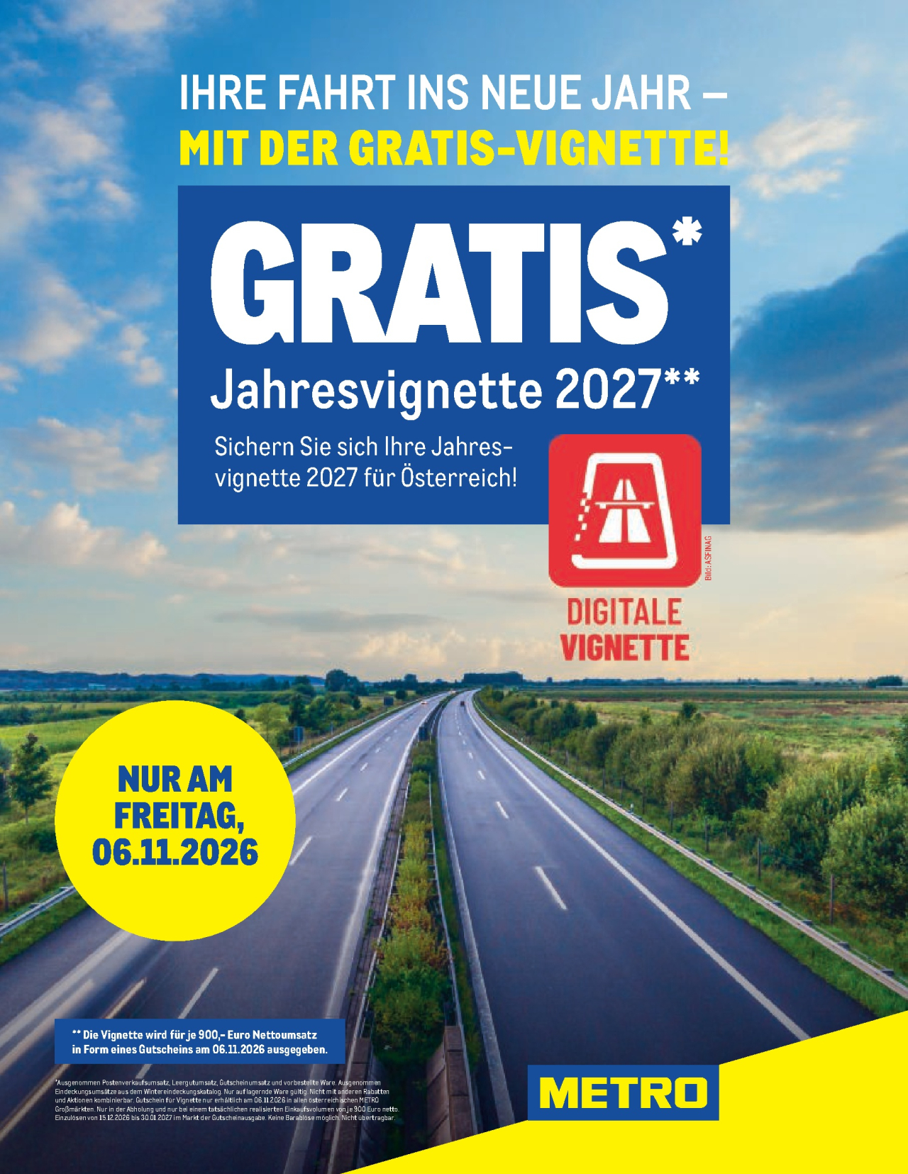 METRO Flugblatt Specials vom 06. 11. 2026