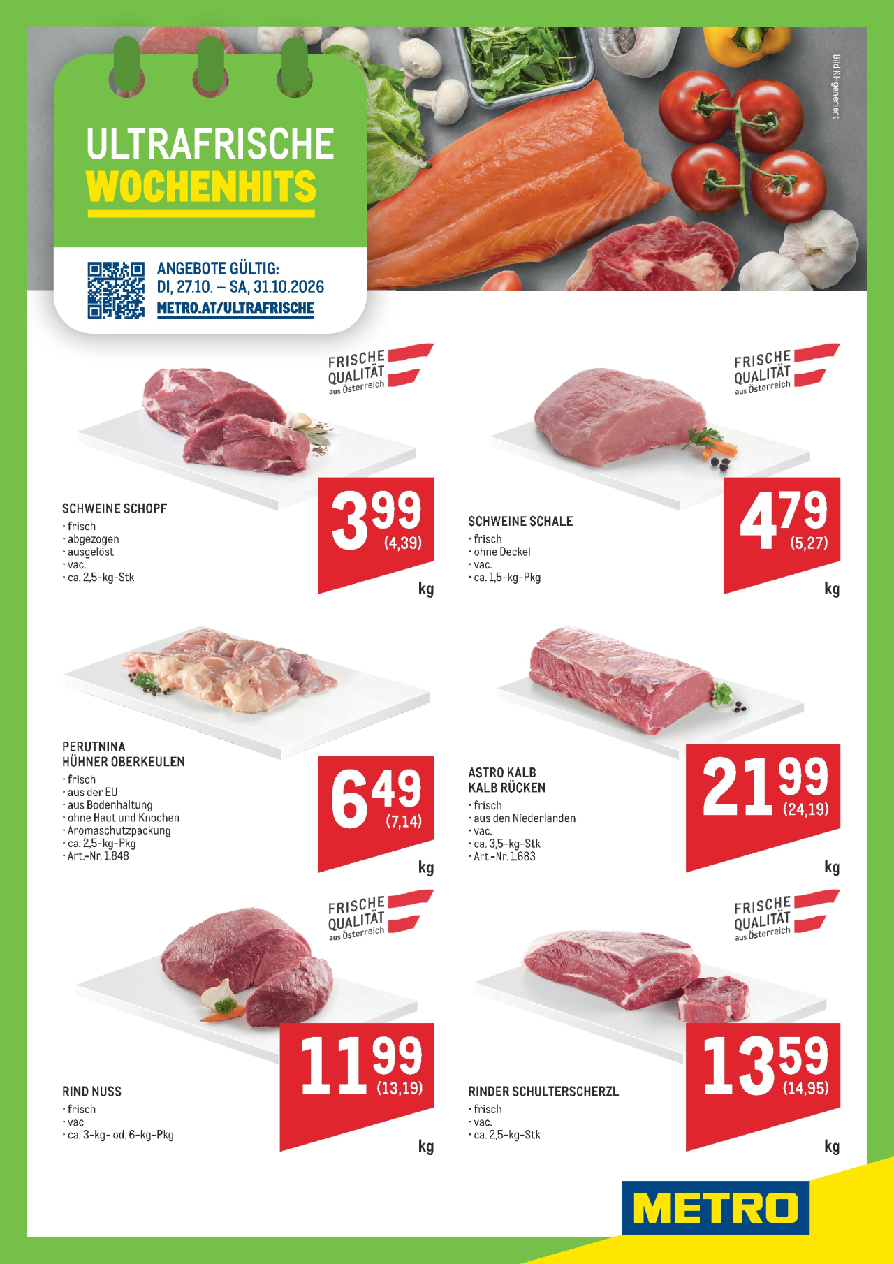 METRO Flugblatt Specials vom 27. 10. 2026