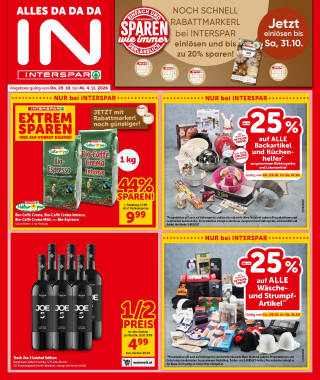 INTERSPAR Flugblatt